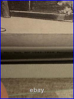 1996 Frank Lloyd Wright Guggenheim Lithograph 15x19 Authorized Galleries Print