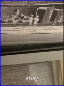 1996 Frank Lloyd Wright Guggenheim Lithograph 15x19 Authorized Galleries Print