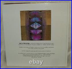 2001 Frank Lloyd Wright Glass by Doreen Ehrlich Oversized 12 Coffee Table Book