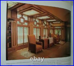 2001 Frank Lloyd Wright Glass by Doreen Ehrlich Oversized 12 Coffee Table Book