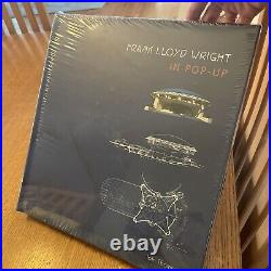 2002 Hard Cover Frank LLoyd Wright In Pop-Up Iain Thomson New Unopened Wrap