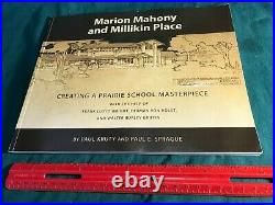 2007, MARION MAHONY & MILLIKIN PL, Decatur, IL First Ed. Frank Lloyd Wright, Vg+