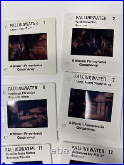 20 Frank Lloyd Wright Fallingwater Pennsylvania Conservatory? 35mm Film Slides