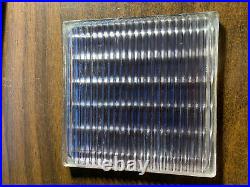 20 Pleated sawtooth Frank Lloyd Wright architectural salvage luxfer tile glass