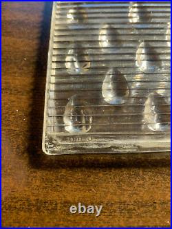 20 teardrop raindrop Frank Lloyd Wright architectural salvage luxfer tile glass
