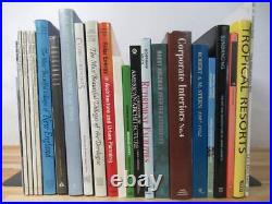 24 foreign books such as architect works Frank Lloyd Wright Robert etc