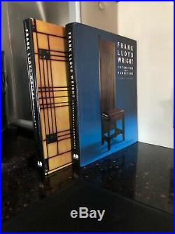 2 Frank Lloyd Wright Out Of Print Books. Heinz. Glass Art. Furniture & Interiors
