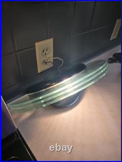 2 Pr Wall Lights, Machine Age, Vintage 80s, Frank Lloyd Wright, Art Deco Style