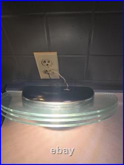 2 Pr Wall Lights, Machine Age, Vintage 80s, Frank Lloyd Wright, Art Deco Style