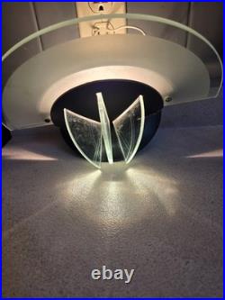 2 Pr Wall Lights, Machine Age, Vintage 80s, Frank Lloyd Wright, Art Deco Style