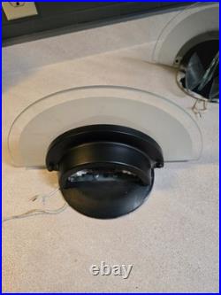 2 Pr Wall Lights, Machine Age, Vintage 80s, Frank Lloyd Wright, Art Deco Style