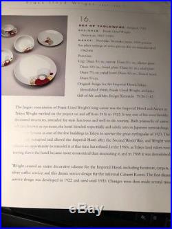 2 (TWO), 7-Piece Frank Lloyd Wright Noritake Imperial Hotel Dinnerware Sets