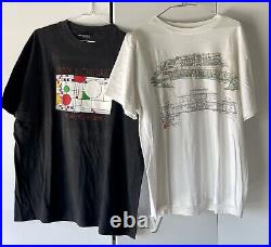 (2) vintage Frank Lloyd Wright T-Shirts, XL, Imperial Hotel Japan & Study Center