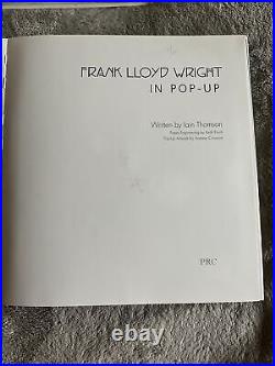 3 Frank Lloyd Wright coffee table books