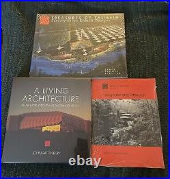 3 New Frank Lloyd Wright Book Treasures Taliesin Fallingwater Burgh Living Arch