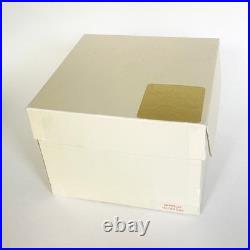 3 Tiffany & Co Frank Lloyd Wright Imperial Saucers. White Porcelain. Gold