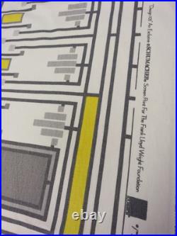 3 Yards F Schumacher Frank Lloyd Wright Taliesin Fabric