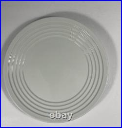 4 Frank Lloyd Wright Collection Guggenheim Dinner Plates 11 White Set Of Four