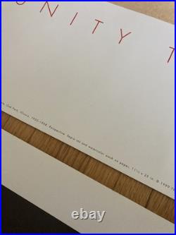 4 Original FRANK LLOYD WRIGHT Exhibition Poster 24x36 Phoenix Art Museum (1995)