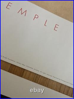 4 Original FRANK LLOYD WRIGHT Exhibition Poster 24x36 Phoenix Art Museum (1995)