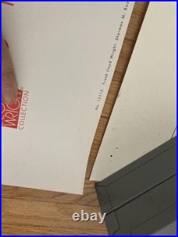 4 Original FRANK LLOYD WRIGHT Exhibition Poster 24x36 Phoenix Art Museum (1995)