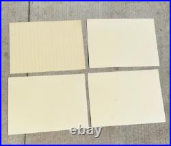 4 lot Collectible Frank Lloyd Wright VTG Lithographs Plates 95-98 52x38