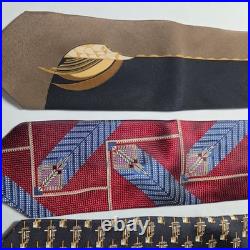 6 Vintage Frank Lloyd Wright Inspired Silk Ties Frank Lloyd Wright Foundation