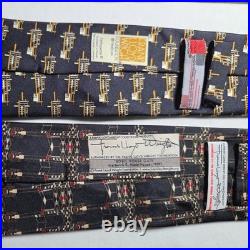 6 Vintage Frank Lloyd Wright Inspired Silk Ties Frank Lloyd Wright Foundation 6 Vintage Frank Lloyd Wright Inspired Silk Ties Frank Lloyd Wright Foundation