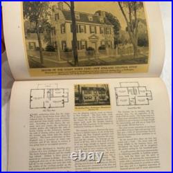 6pc Rare Vintage Architecture Lot 1922-1930 Good Houses White Pine Monograph
