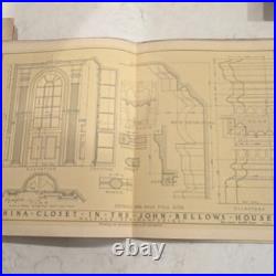 6pc Rare Vintage Architecture Lot 1922-1930 Good Houses White Pine Monograph