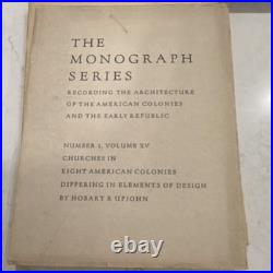6pc Rare Vintage Architecture Lot 1922-1930 Good Houses White Pine Monograph