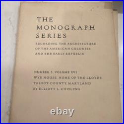 6pc Rare Vintage Architecture Lot 1922-1930 Good Houses White Pine Monograph
