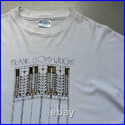 80s Frank Lloyd Wright T shirt the wright study center made in USA 80