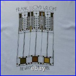 80s Frank Lloyd Wright T shirt the wright study center made in USA 80