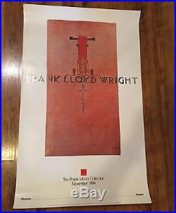 84 Original Frank Lloyd Wright -Modernist Southwest Print Poster Prairie School