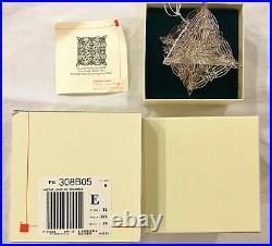8 Frank Lloyd Wright Christmas Ornaments 3D Original Box Thomas/Rookery/Winslow+