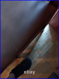 8 Large Frank Lloyd Wright Style Dining Chairs Solid Oak Prairie Craftsman