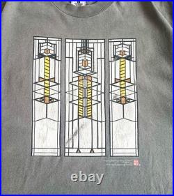 90S Frank Lloyd Wright Art Print T-Shirt Tee / Vintage Picasso No. Yo1021