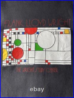 90 s USA Vintage Frank Lloyd Wright Art T-shirt