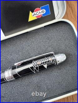 ACME- Frank Lloyd Wright Robie House Rollerball Pen with Box and tags