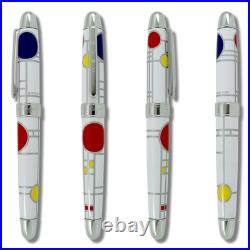 ACME Playhouse White Frank Lloyd Wright Pattern, Rollerball Pen