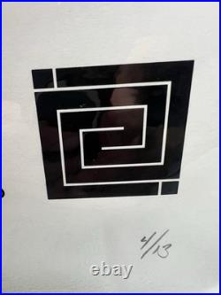 ANDY CRUZ House Industries Founder SIGNED POSTER Frank Lloyd Wright Foundation