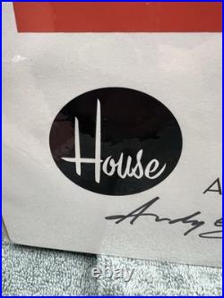 ANDY CRUZ House Industries Founder SIGNED POSTER Frank Lloyd Wright Foundation