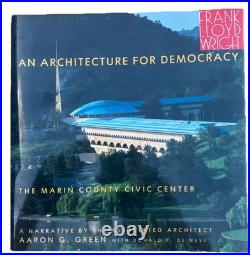 AN ARCHITECTURE FOR DEMOCRACY (HB/DJ) Frank Lloyd Wright (SIGNED BY AARON GREEN)