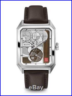 AUTHORIZED DEALER Bulova 96A197 Frank Lloyd Wright Special Edition Men's Watch