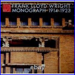 A. D. A. Edita Tokyo Frank Lloyd Wright Monograph 1914-1923 Vol. 4 English