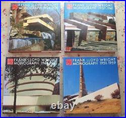 A. D. A Editor Tokyo Yukio Futagawa Frank Lloyd Wright complete works 12 book set
