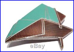 Acme Studios Frank Lloyd Wright Origami Chair Enamel Pin Brooch Modernist