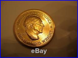 American Commemorative Arts 1982 Frank Lloyd Wright 1/2 Oz Gold Coin No Res