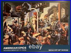 American Epics, Thomas Hart Benton- Hollywood AFRICAN AMERICAN TWO SIDED poster